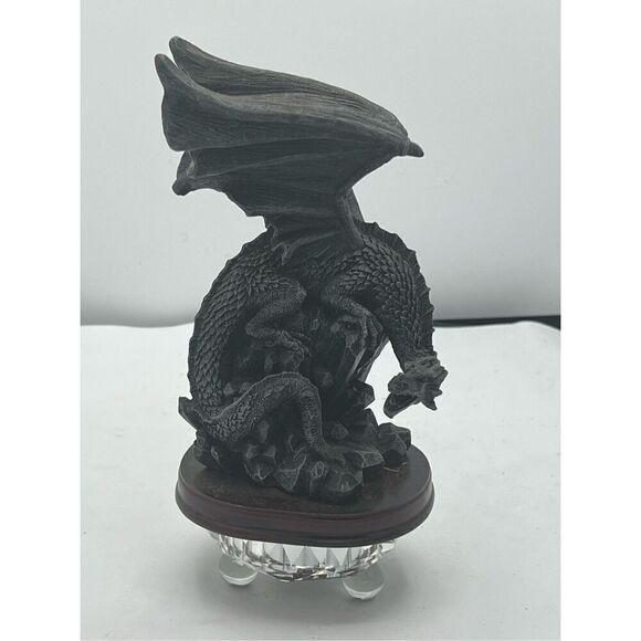 Nemesis Now Dragon Pool Backflow Incense Burner Black, Resin, 7.5”  Tall Rare - Picture 1 of 10